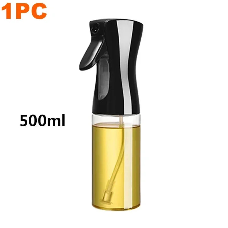 200-500ml Oil Spray Bottle – Refillable Cooking Dispenser for Olive Oil, Vinegar & Sauces