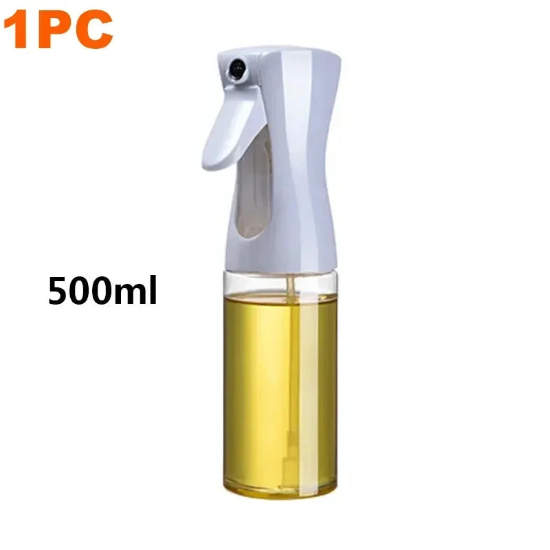 200-500ml Oil Spray Bottle – Refillable Cooking Dispenser for Olive Oil, Vinegar & Sauces