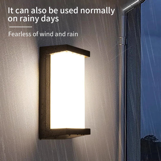 Waterproof LED Outdoor Wall Light  – Motion Sensor Porch & Garden Lamp