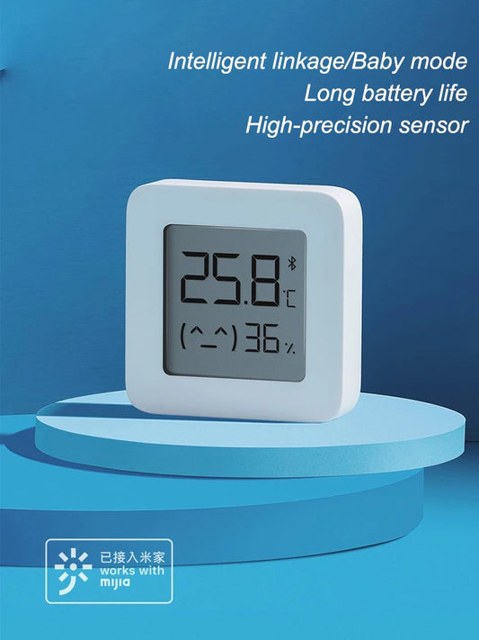 XIAOMI Thermometer 2 | Smart Bluetooth Hygrometer | Wireless Temperature & Humidity Monitor