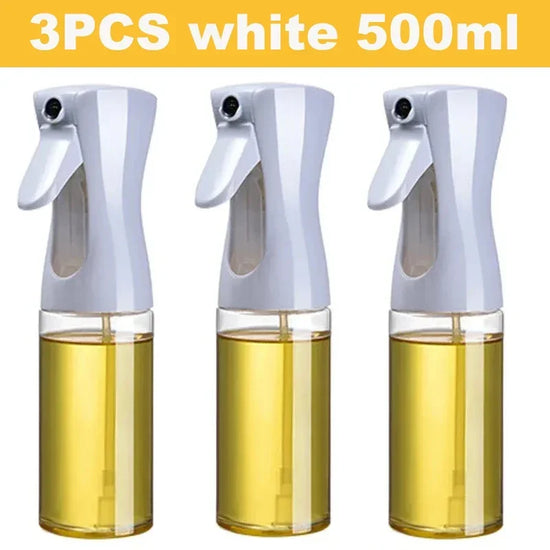 200-500ml Oil Spray Bottle – Refillable Cooking Dispenser for Olive Oil, Vinegar & Sauces