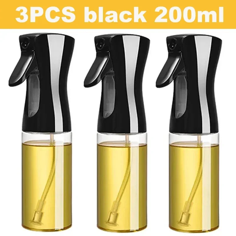200-500ml Oil Spray Bottle – Refillable Cooking Dispenser for Olive Oil, Vinegar & Sauces