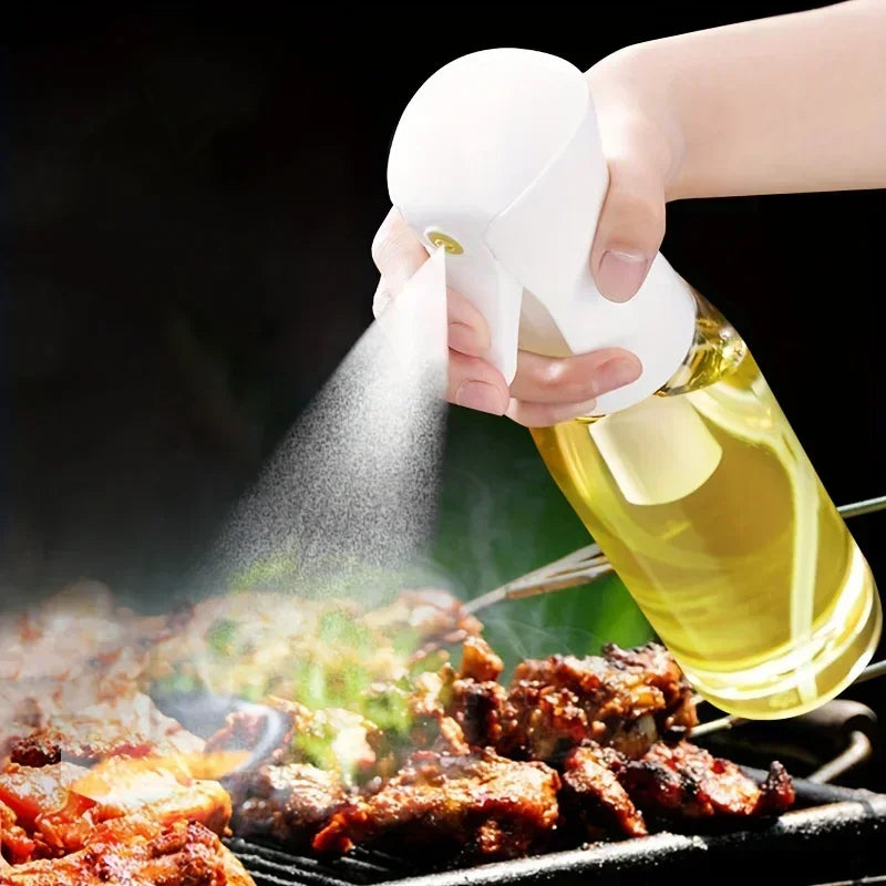 200-500ml Oil Spray Bottle – Refillable Cooking Dispenser for Olive Oil, Vinegar & Sauces