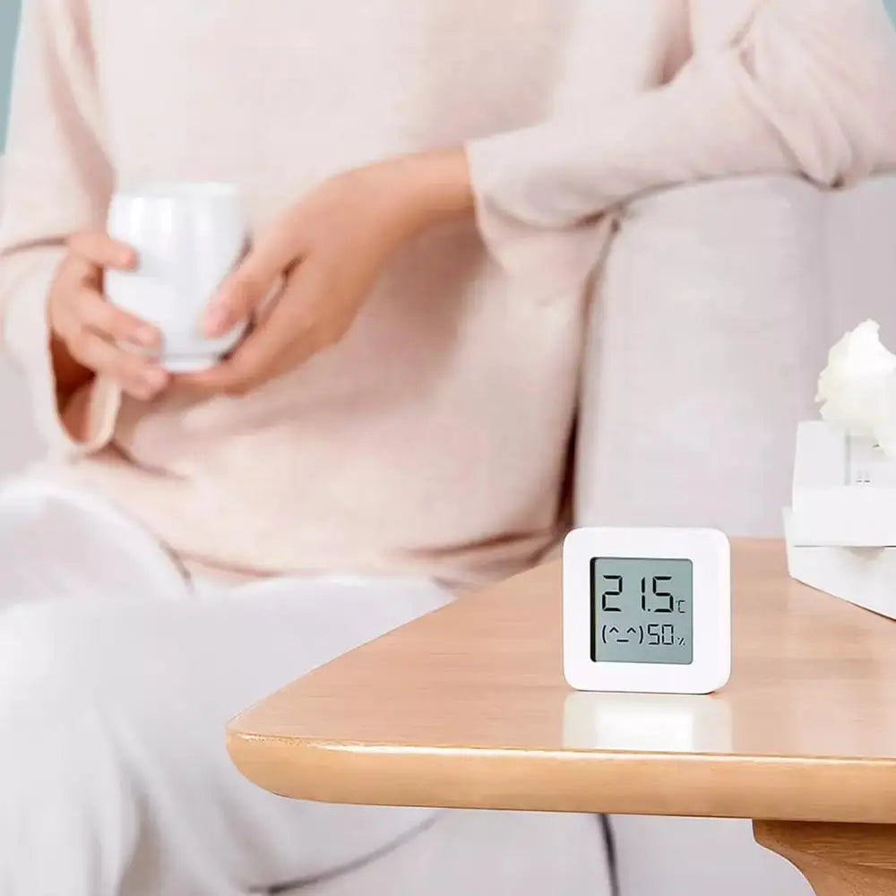 XIAOMI Thermometer 2 | Smart Bluetooth Hygrometer | Wireless Temperature & Humidity Monitor